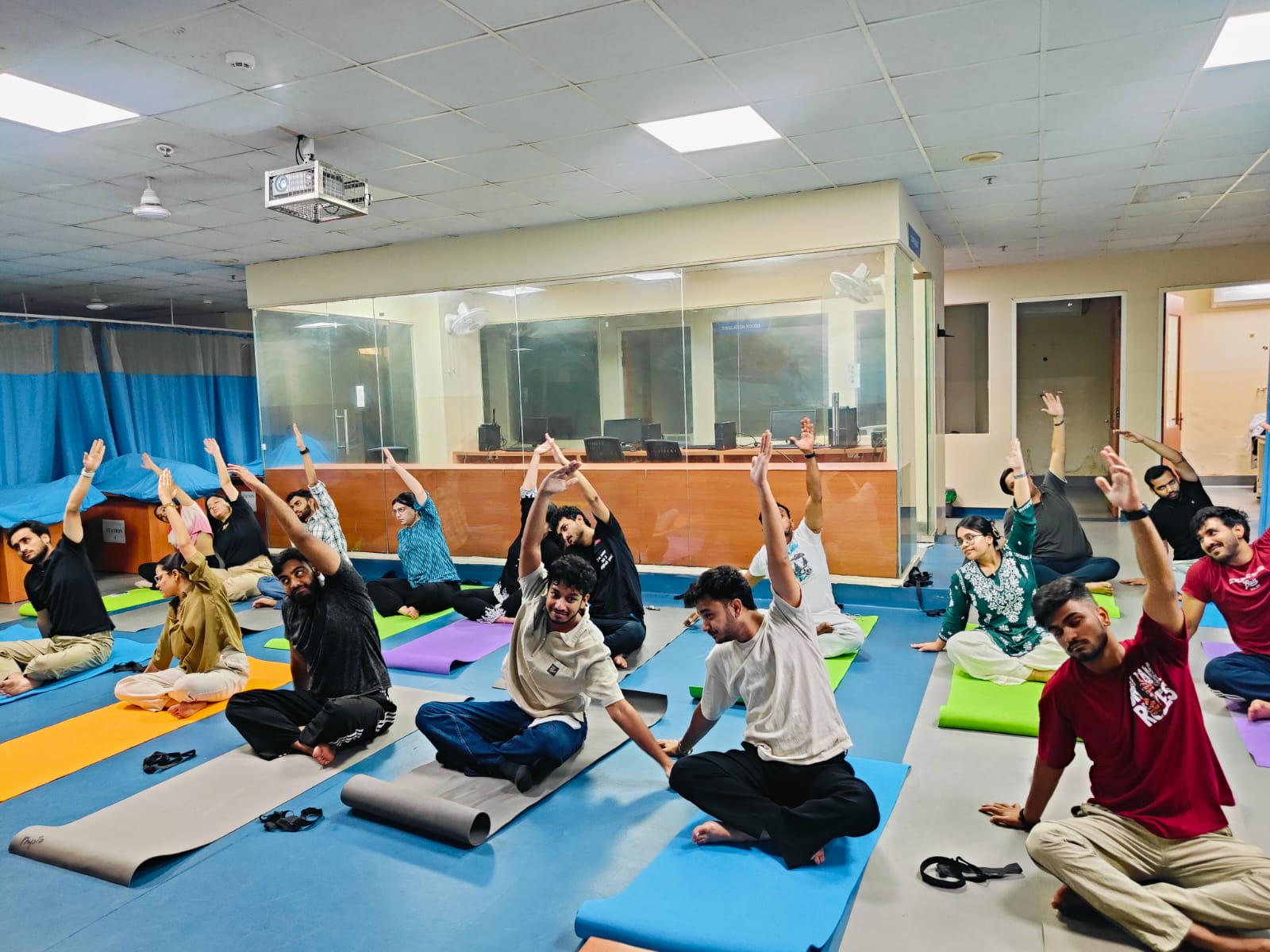 Deep relaxation practice